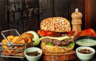 Pan Y Pedazo Grill Burgers food