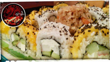Dragon Roll Sushi food