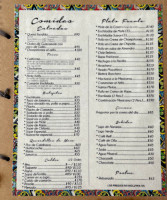 La Esquinita Cocina Mexicana menu