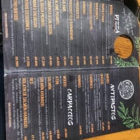 Woods Pizza Beer Garden menu