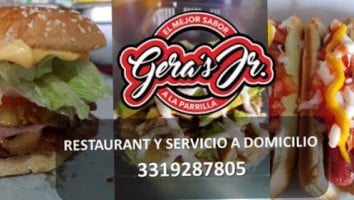 Gera's Jr. Hamburguesas Al Carbón, Dogos, Papas Asadas, Ensaladas Y Mas food