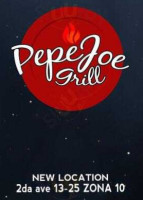 Pepe Joe Grill food
