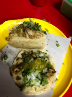 Tacos La Chata food
