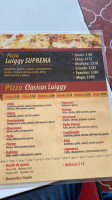 Pizzeria Luiggy menu