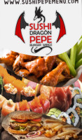 Sushi Dragon Pepe Burguer Wigns inside