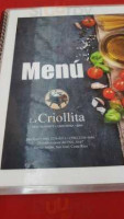 La Criollita food