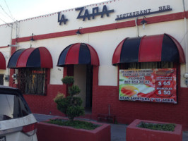 La Zapa Restaurant Bar outside