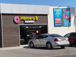 Homeros Donas Y Café outside