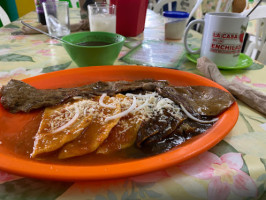 La Casa De Las Enchiladas food