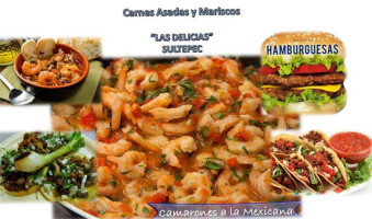 Carnes Asadas, Hambuerguesas Y Mas Las Delicias food