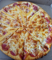 Cheddar Pizza. food