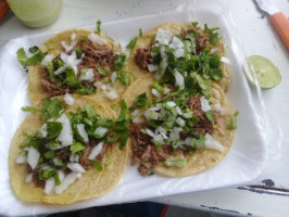 Tacos El Profe food