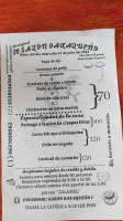 El Sazón Oaxaqueño menu