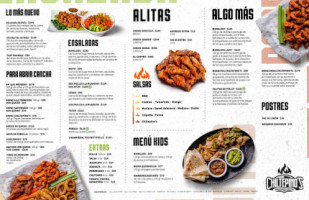 Chiltepino's Wings Hermosillo Quiroga menu