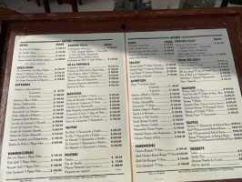 Dos Chíles menu