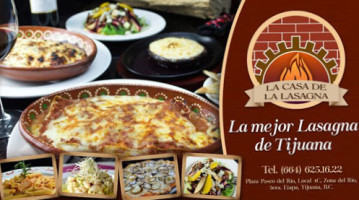 La Casa De La Lasagna food