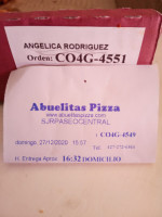Abuelita's Pizza food