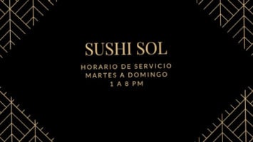 Sushi Sol food