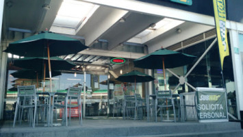 Subway outside