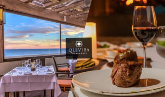 Quivira Steakhouse food