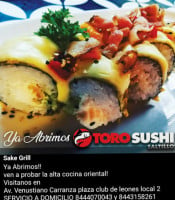 Toro Sushi Saltillo food