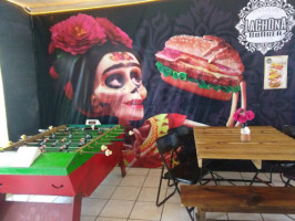 La Chona Burger De Taxco inside