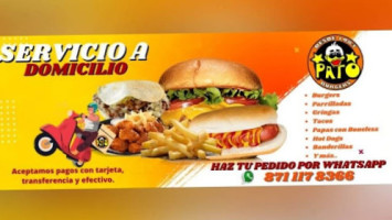 Pato Burgers Desde 1983 food