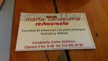Maria Candelaria food