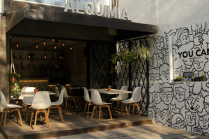 Alquimia Café inside