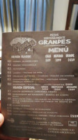 Kraken Pizza menu