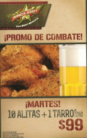 Wings Army Nuevo Vallarta food