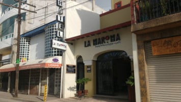 La Maroma, -cafe outside