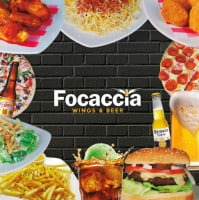 Focaccia, Wings Beer food