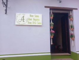 Arte Sano Vegan San Cristobal, México inside