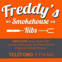 Freddy's Smokehouse Ribs inside