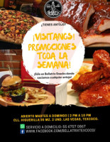 Bellatrix Texcoco Nourriture