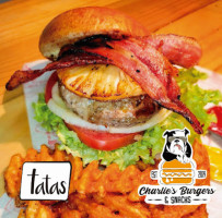 Charlie's Burgers food