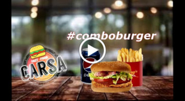 Carsa Beer Burger food