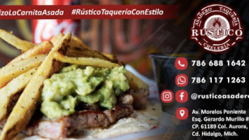 Rústico Comida