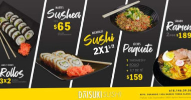 Daisuki Sushi food