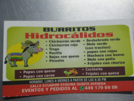 Burritos Hidrocalidos Food Truk food