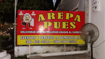 Arepa Pues food