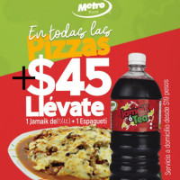Metro Pizza Centenario food