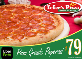 Fefer's Pizza food