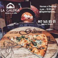 La Galeria Pizzas A La Leña food