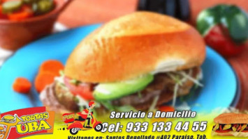 Tortas Tuba food