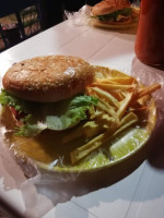 Biker's Burger food