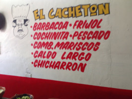 Tacos El Cacheton food