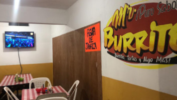 Mr. Burrito inside