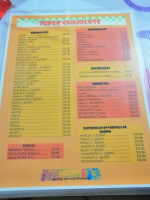 Super Guajolote menu